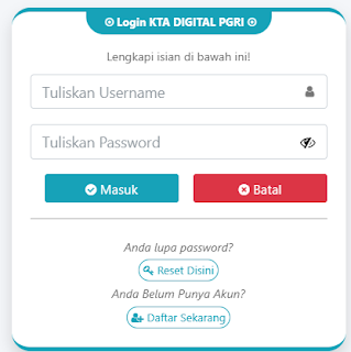 Register PGRI Kab. Klaten - Persatuan Guru Republik Indonesia Cabang Kab. Klaten